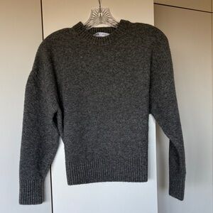 Zara Women’s Charcoal Crewneck Sweater